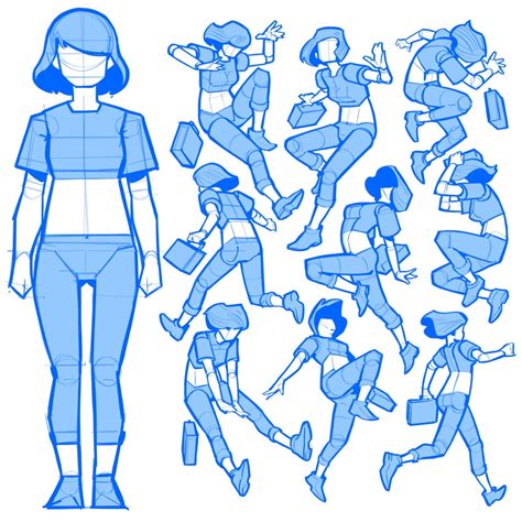 poses reference drawing